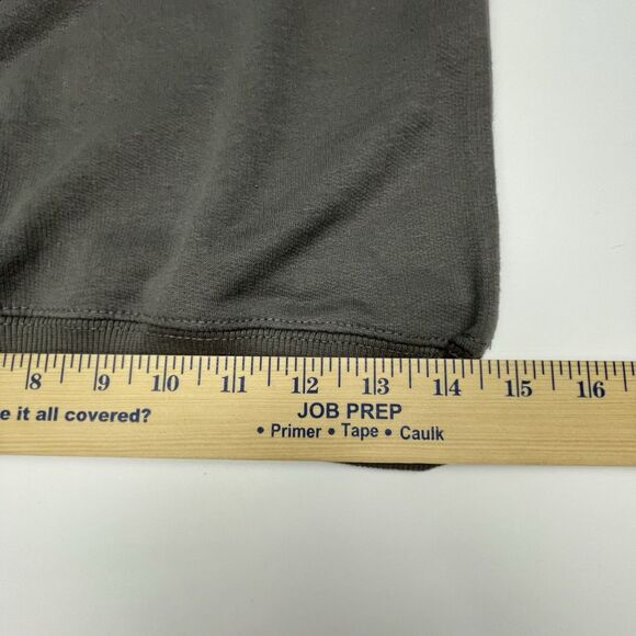 Rolling Stones Christmas Sweatshirt Tongue Long Sleeve Top Gray Red Women's XS - Picture 12 of 12